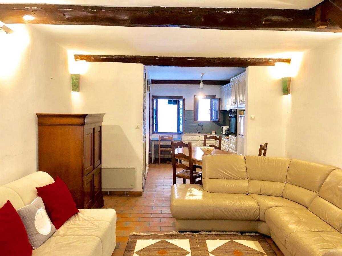 Charmante Maison A Saint Guilhem Le Desert Bagian luar foto